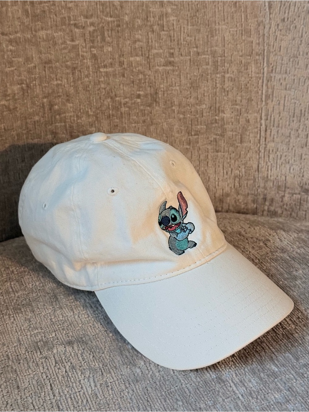 Disney Lilo & Stitch White Baseball Cap | Unisex
